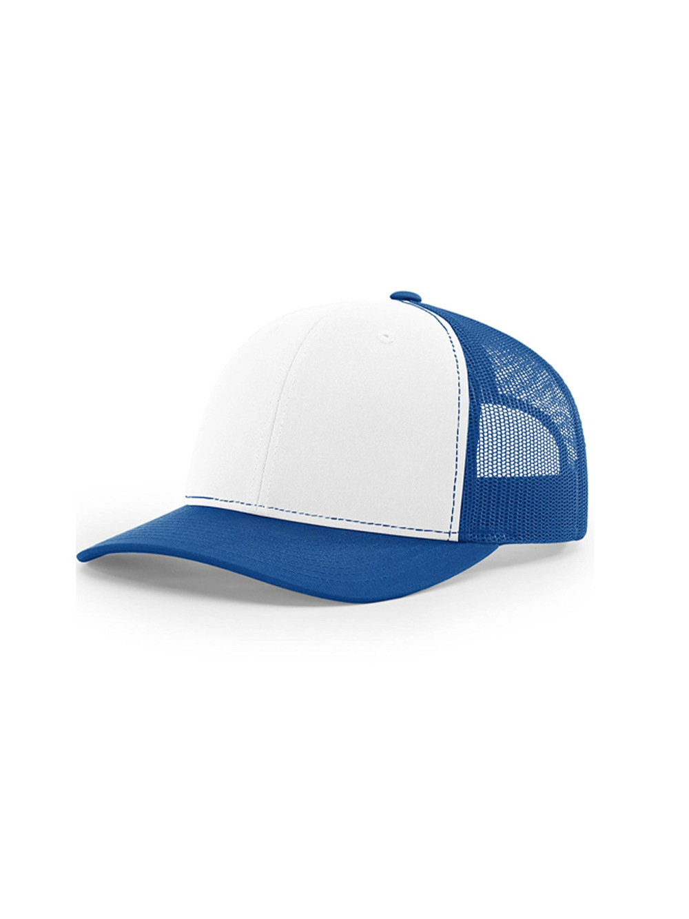 Mens Ballcap | White, Royal | Size OS